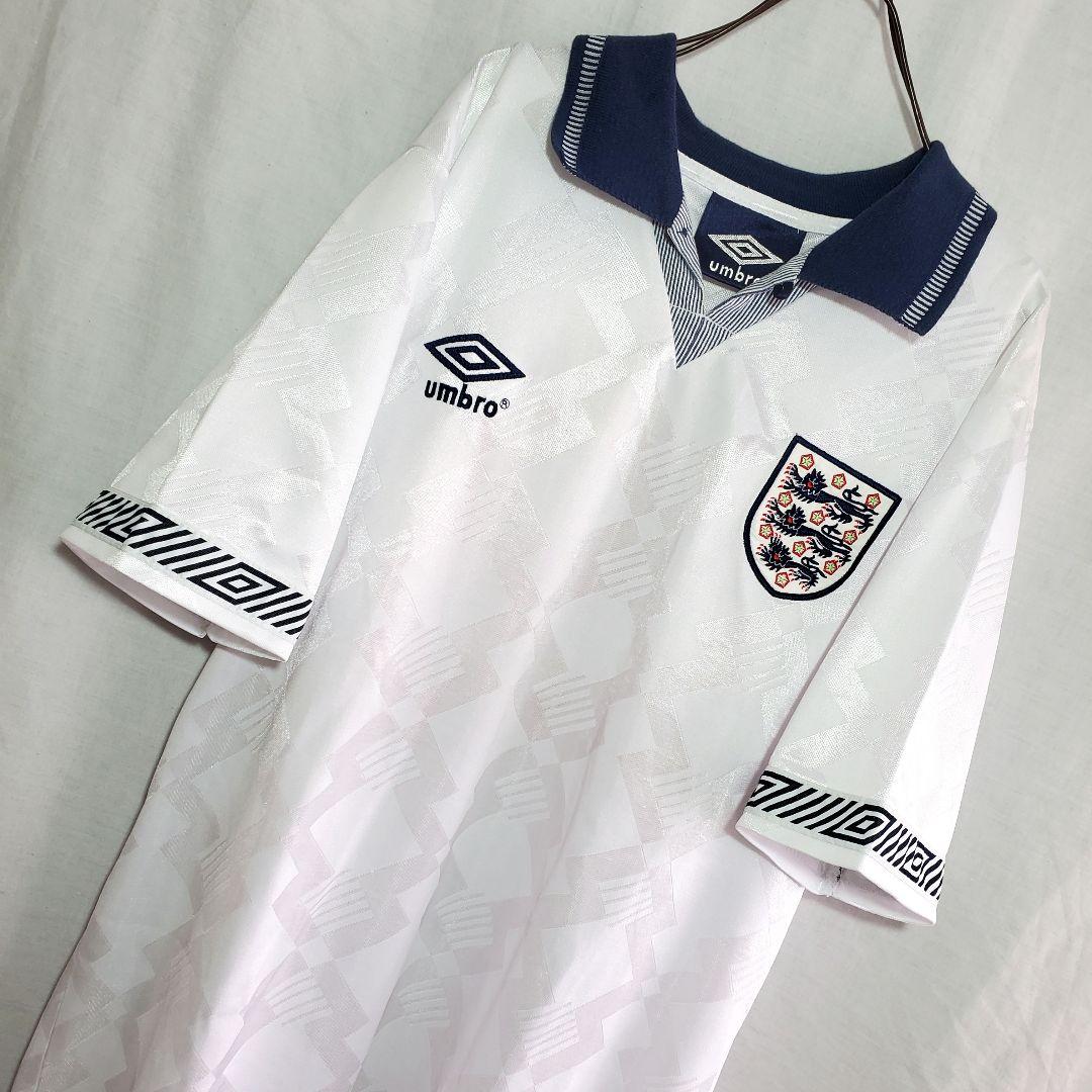 umbro アンブロ イングランド代表　復刻 ガス 白 ユニフォーム