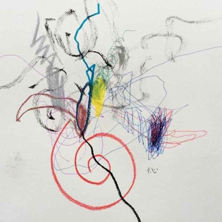 絵 画   抽象画   手書き肉筆