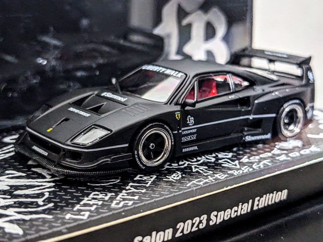 Inno64 フェラーリ LBWK F40 マットブラック
