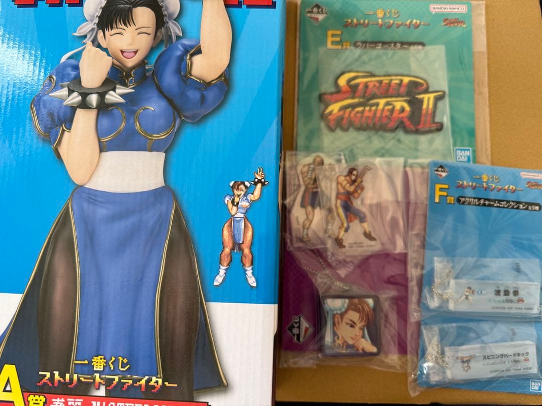 ストリートファイター一番くじ　A賞フィギュアとおまけ