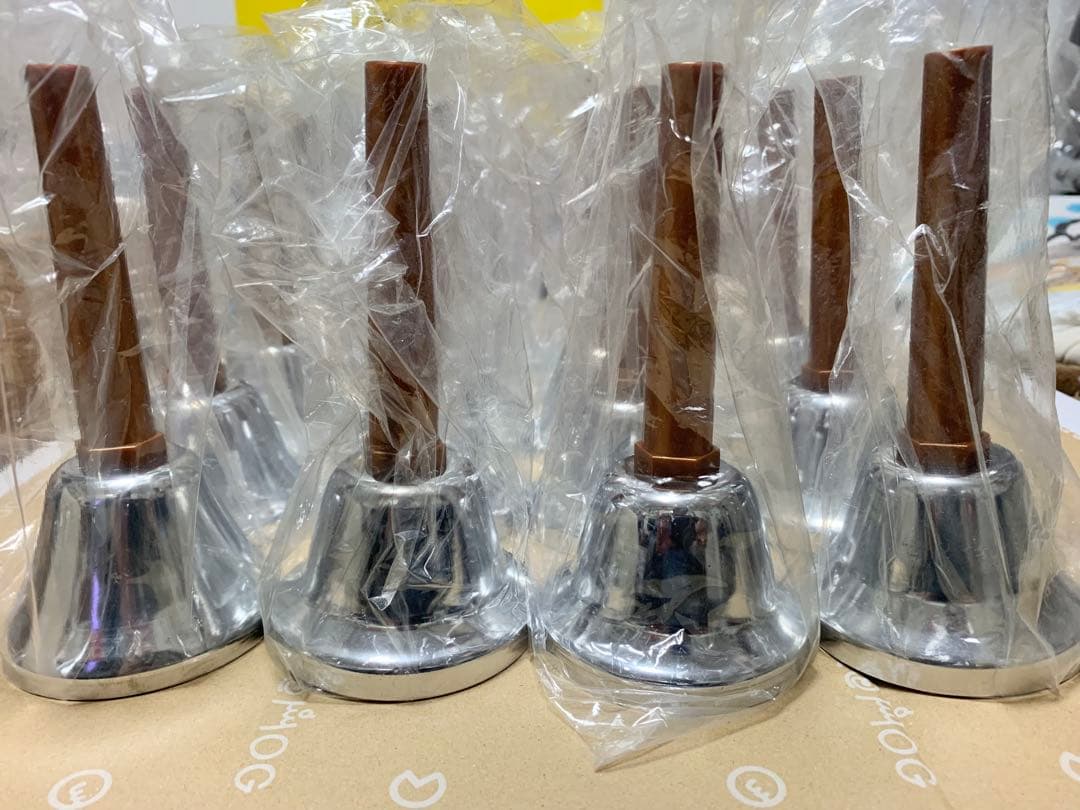 【内田洋行】ウチダ ミュージックベルMB-S 20音 ハンドベル(箱付き 美品)