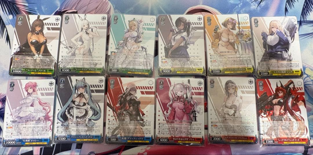 ヴァイス nikke RR以下4コン TD4コン　PR4枚