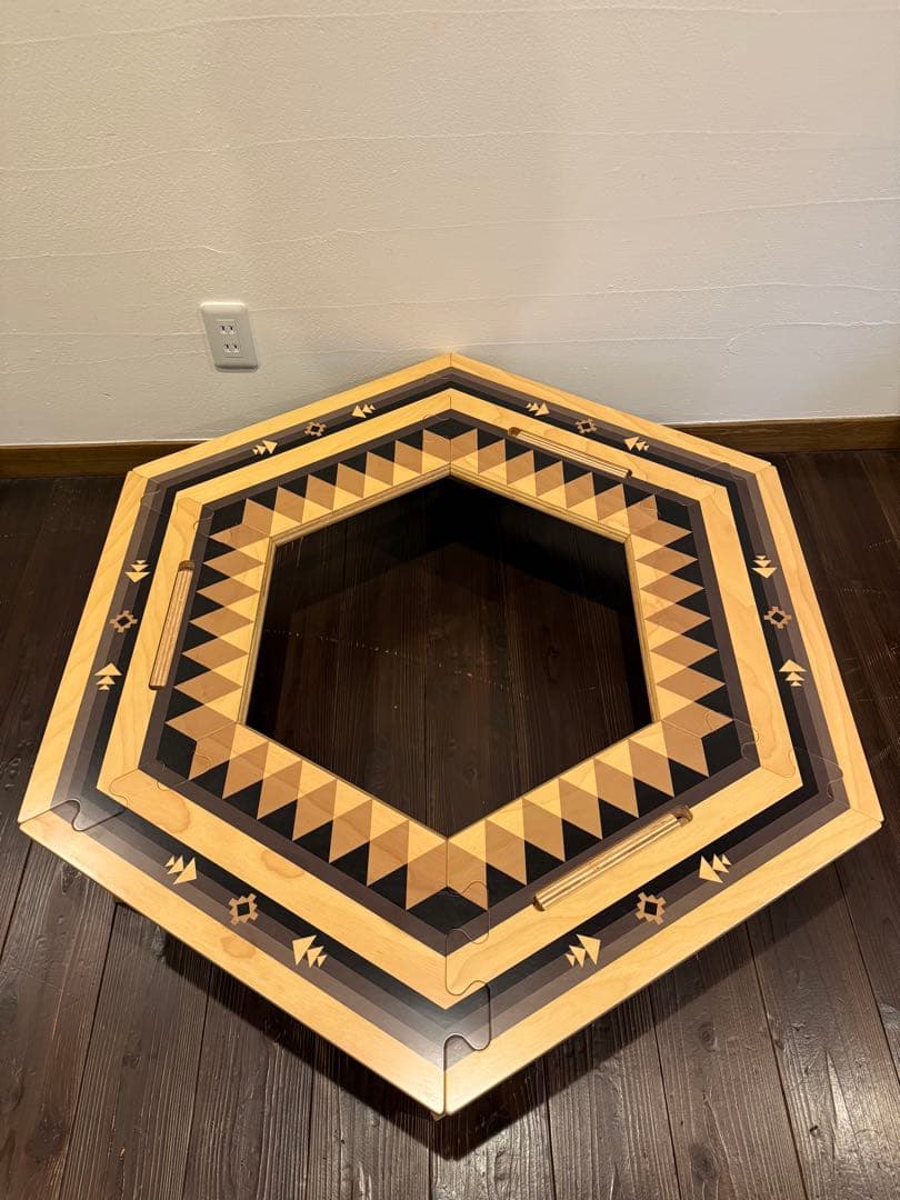 Tomo1001　TheArth ヘキサテーブル　ヘキ次郎ンドル黒