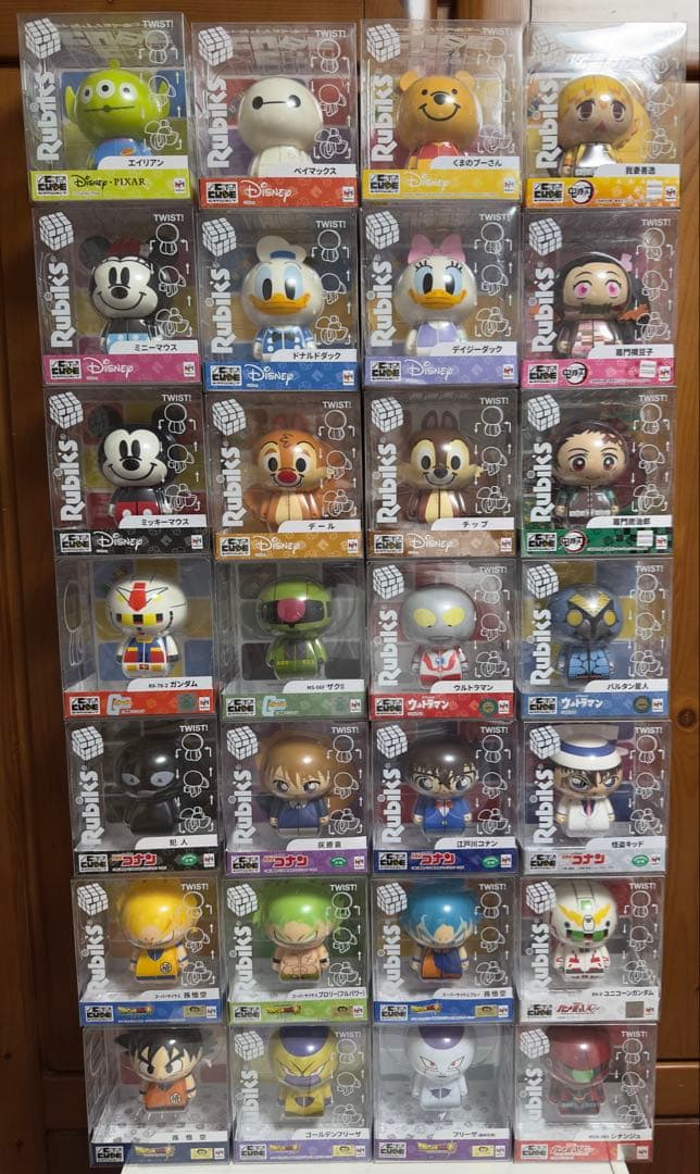 [レア] フルセット　キャラクションキューブ　ルービックキューブ　パズル