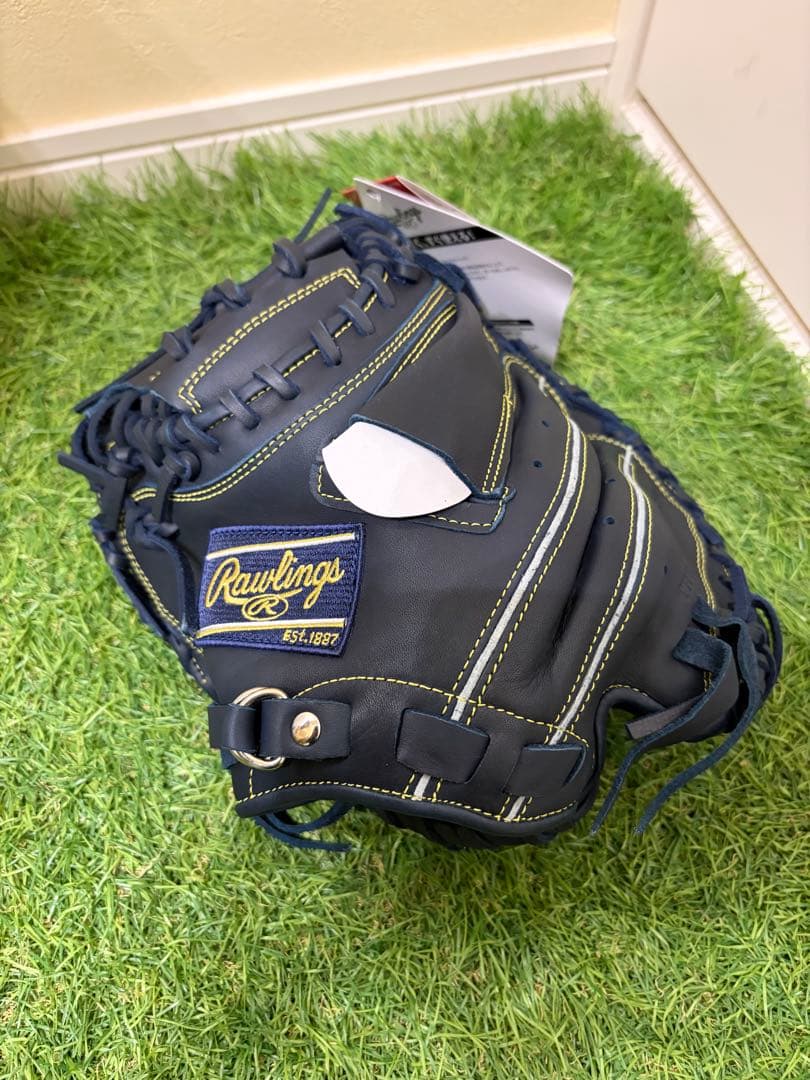 ローリングス 軟式 少年 左 キャッチャー ミット GJ3R92AFS ネイビー