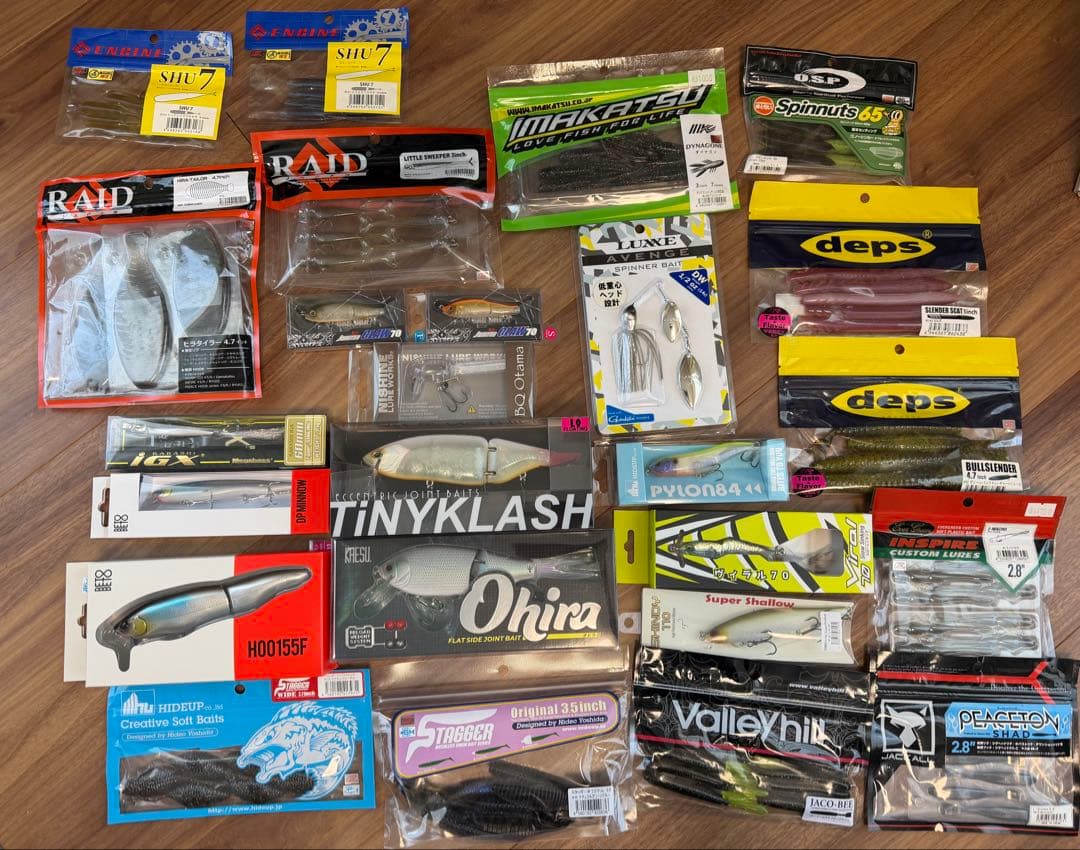 タイニークラッシュ　サクラ　sakura ルアーセット　福袋