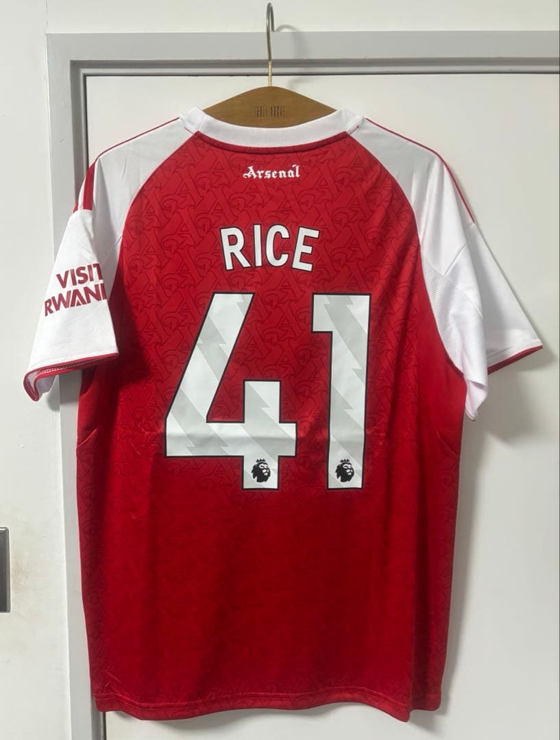 アーセナル デクランライス 41番 ユニフォーム Mサイズ