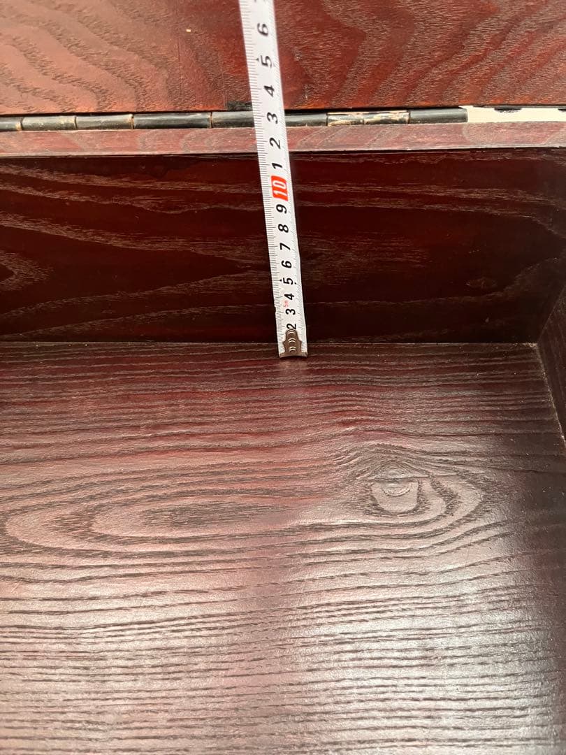 【新品】木製　欅材　千両箱　銭函　古民具　アンティーク