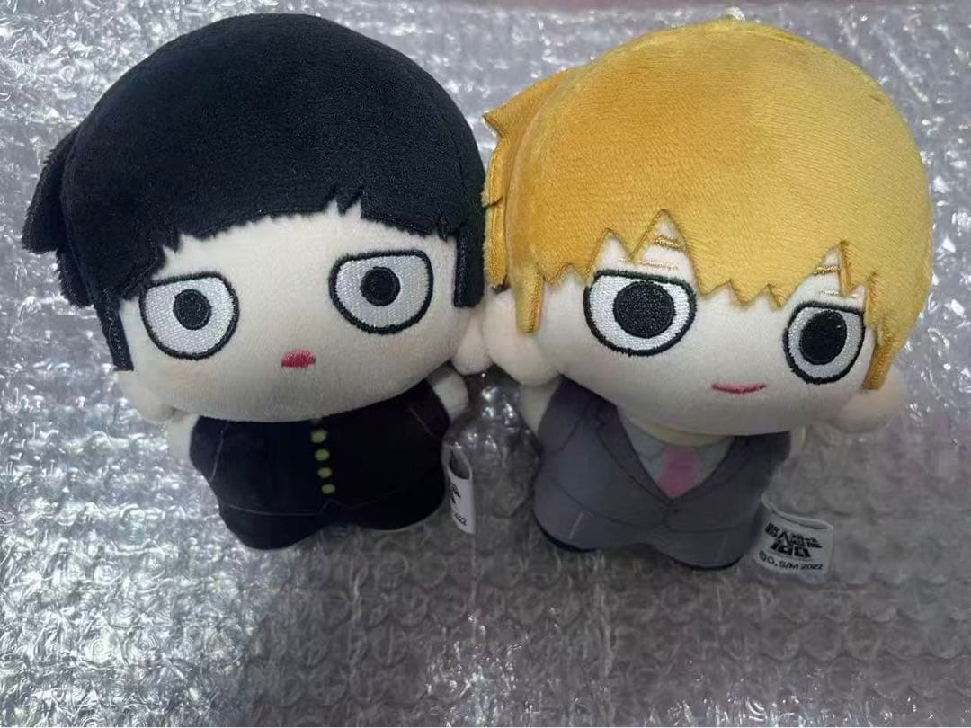 モブサイコ100 Ⅲ 中国限定　ぬいぐるみ 影山茂夫 霊幻新隆