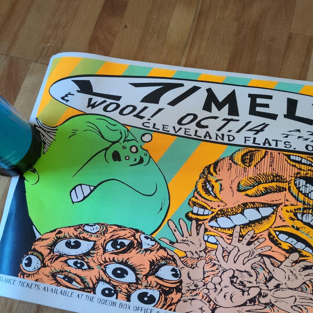 MELVINS L7 CLEVELAND 1994 シルクスクリーンポスター