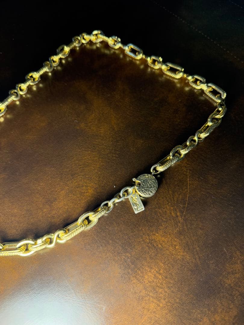 Yves saint Laurentイヴ・サンローラン　チェーンネックレス