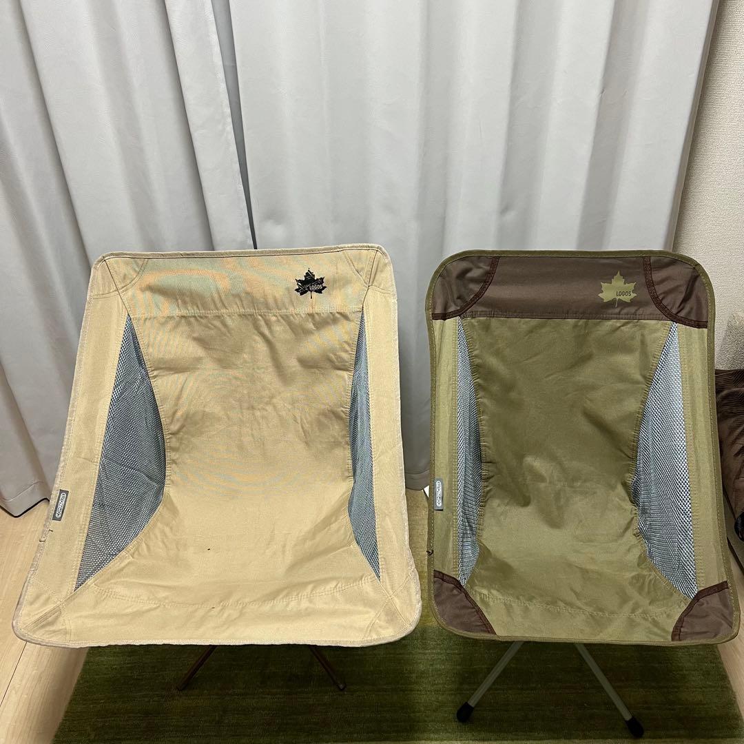 最終値下げ✨早い者勝ち❣️LOGOS アウトドアチェア 2脚セット