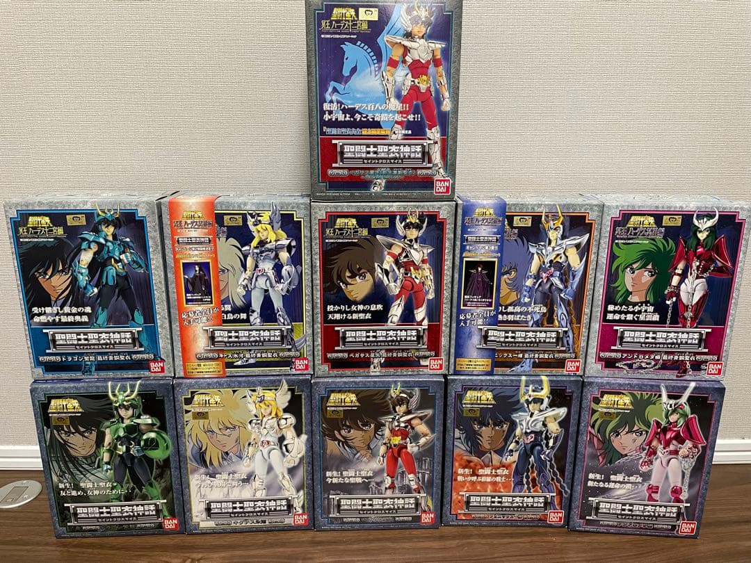 聖闘士星矢　新生&最終ブロンズフィギュアコンプリートセット＋応募者限定フィギュア