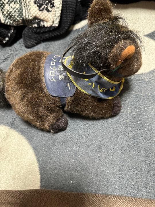 競走馬のぬいぐるみ