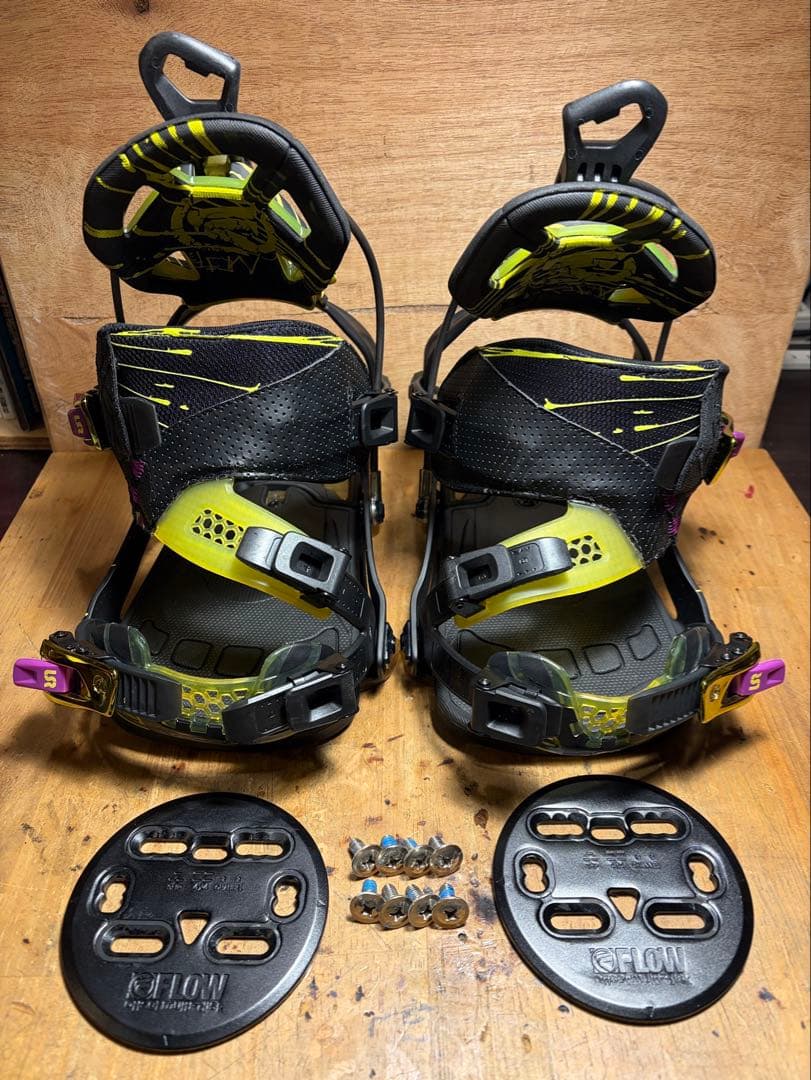 Flow NX2 SE Hybridブラック＆イエロー　Mサイズ