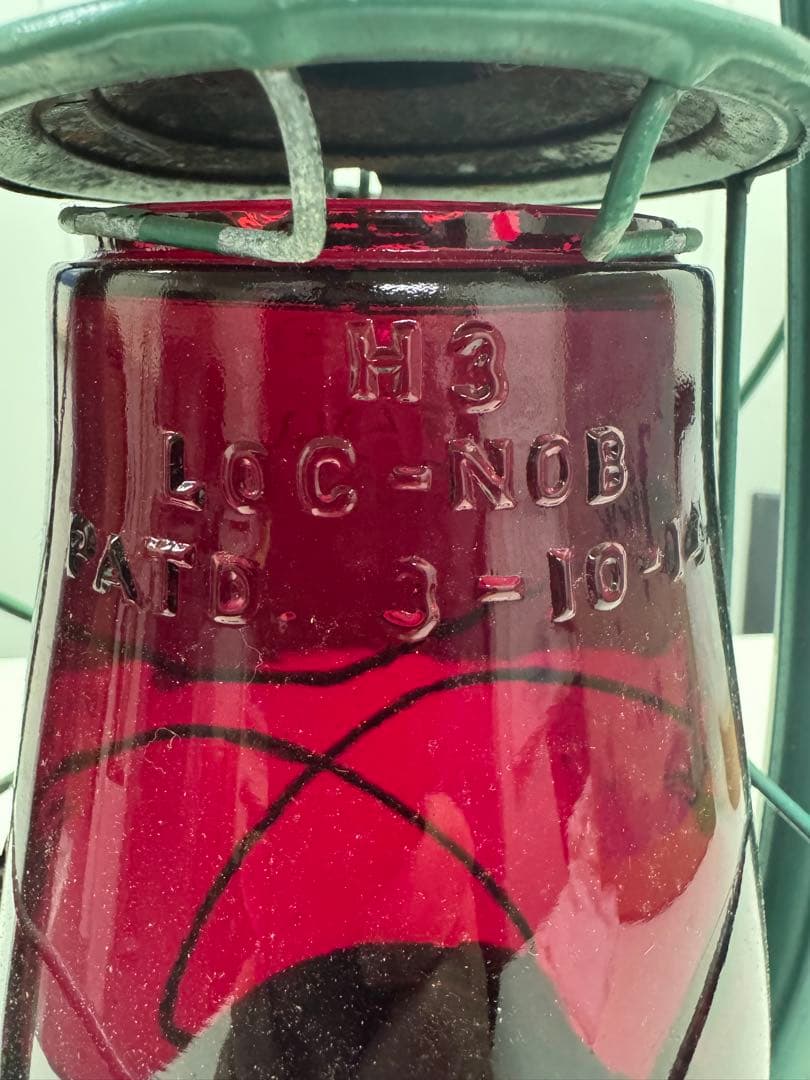 EMBURY AIRPILOT ヴィンテージランタンDIETZ赤グローブUSA製