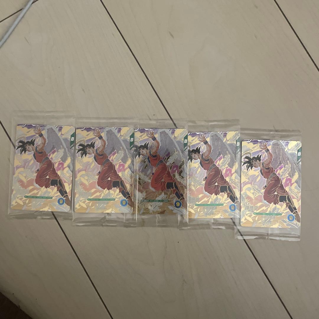 ドラゴンボールスーパーダイバーズ　悟空　5枚セット　悟空の想い