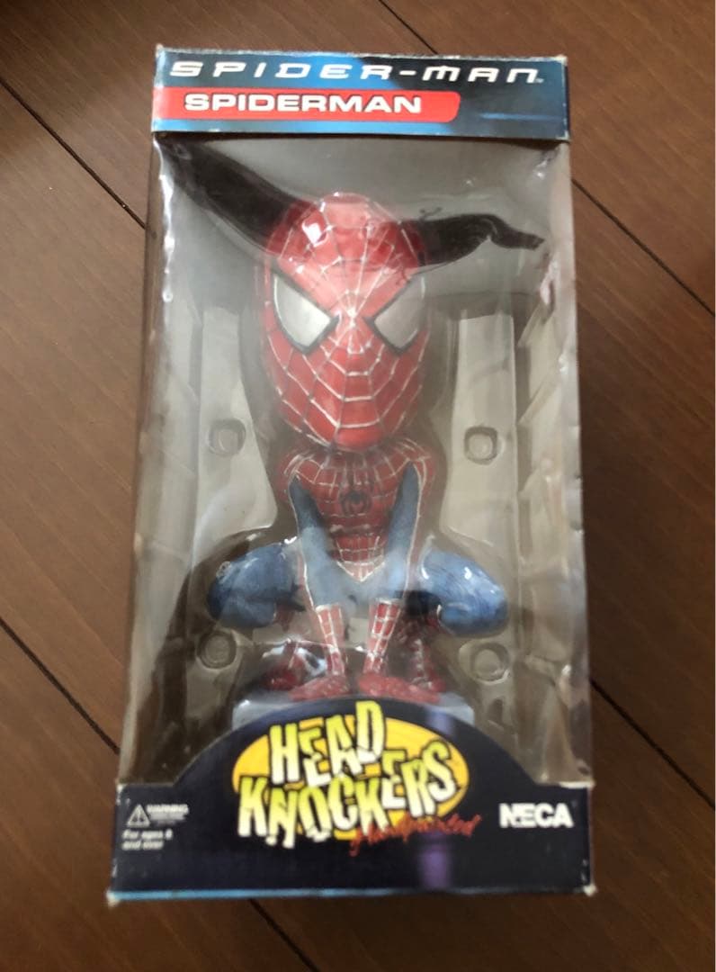 NECA スパイダーマン ヘッドノッカー　首振り　レア