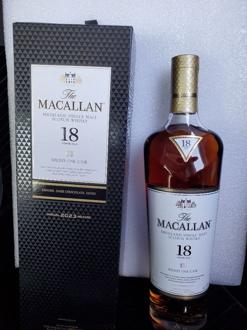 ザ・マッカラン 18年 シェーリーオークカスク