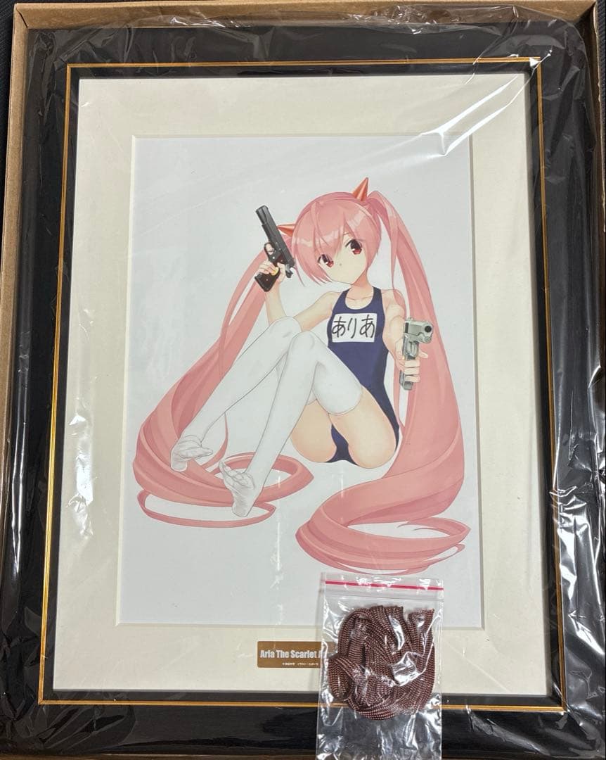 原画イラストボード 付属品付 緋弾のアリア キャラアートグラフ