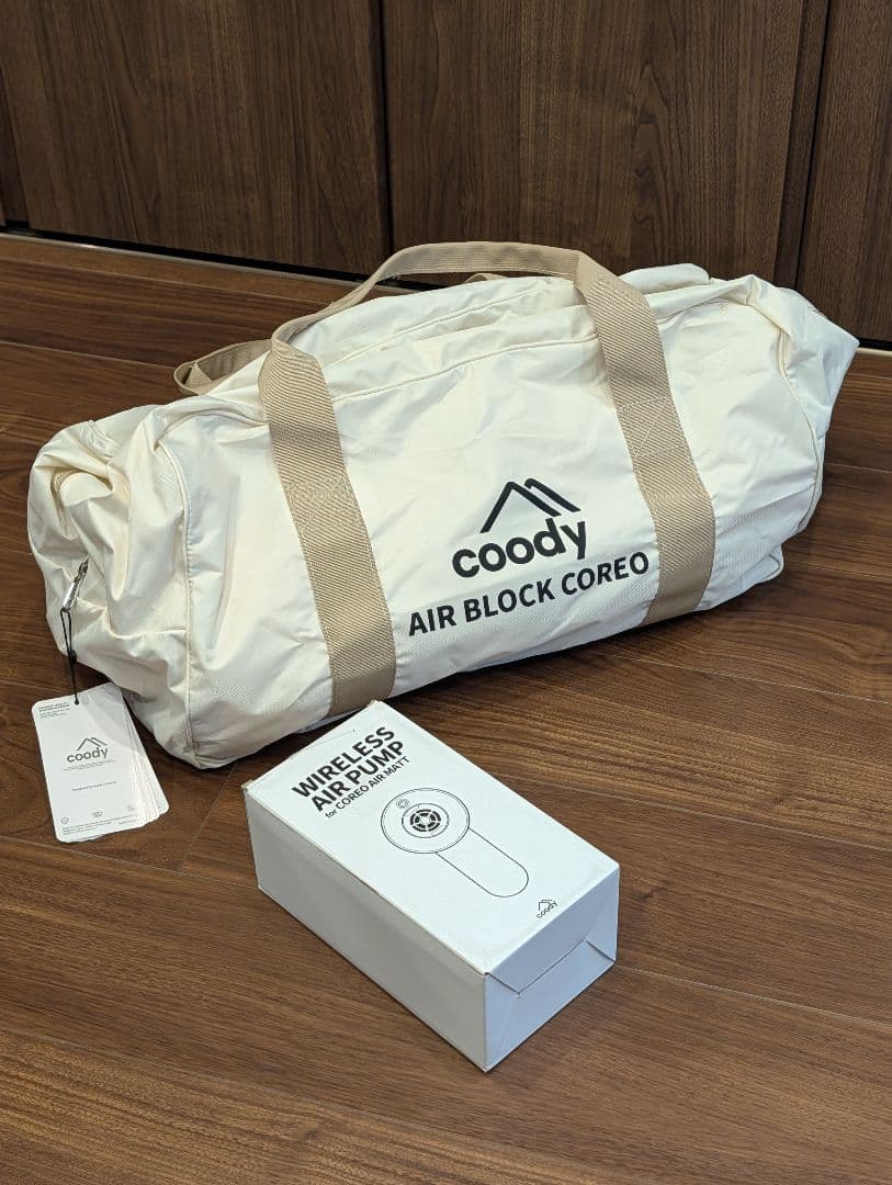 coody AIRBLOCK COREO エアマット ＋ 純正電動ポンプ セット