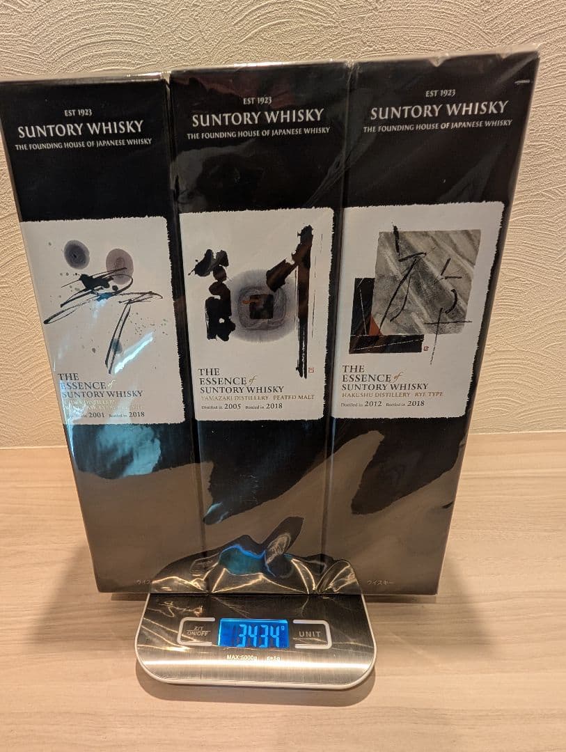 新品 エッセンス　オブ　サントリーウイスキー3本セット