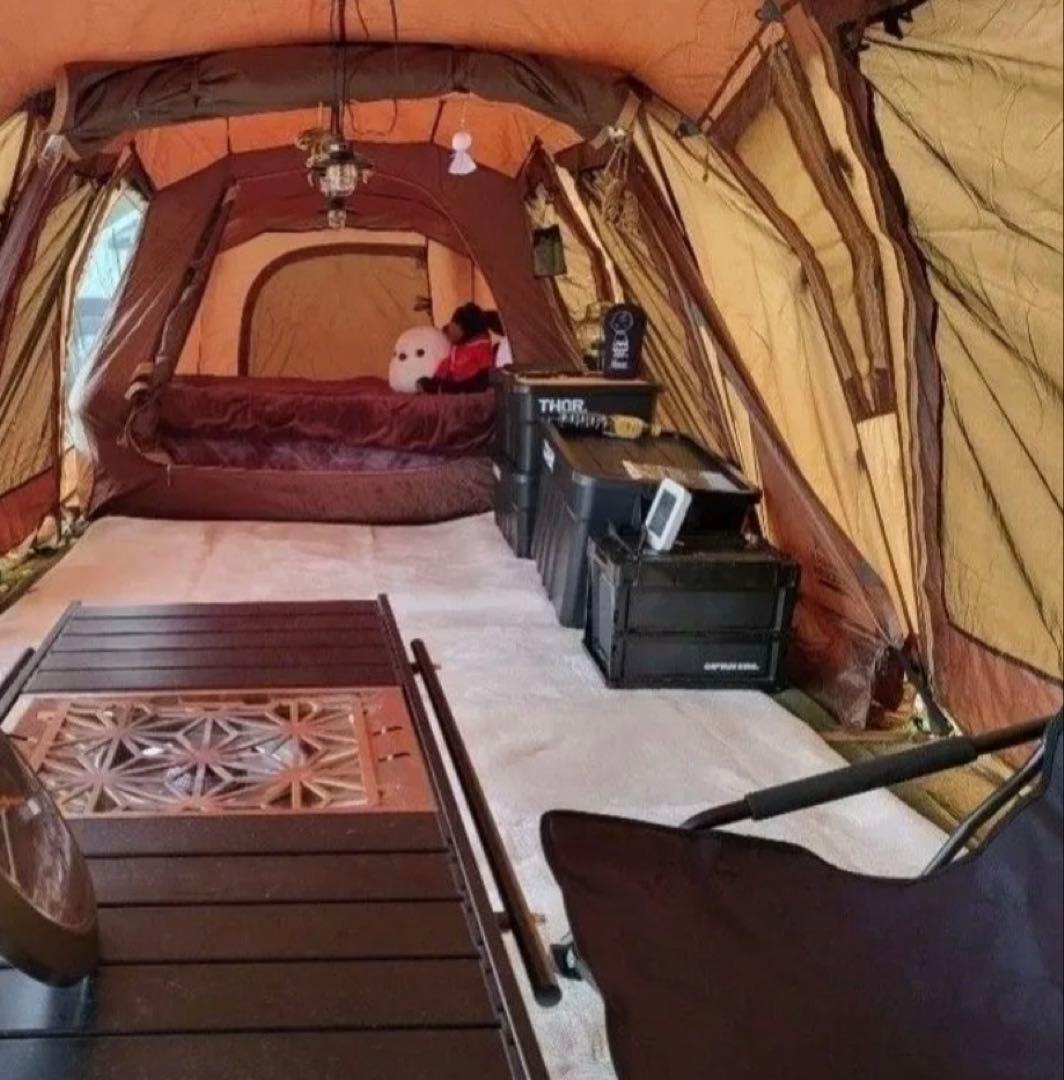 ほぼ未使用　タラスブルバ キャタピラー2ルームシェルター BABYテント