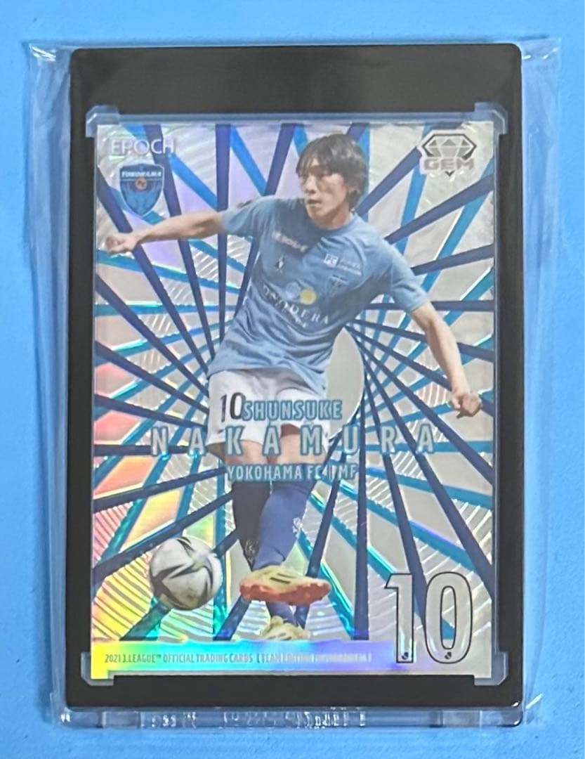 『マグホ発送』EPOCH 2021 Jリーグ 横浜FC GEMカード 中村俊輔