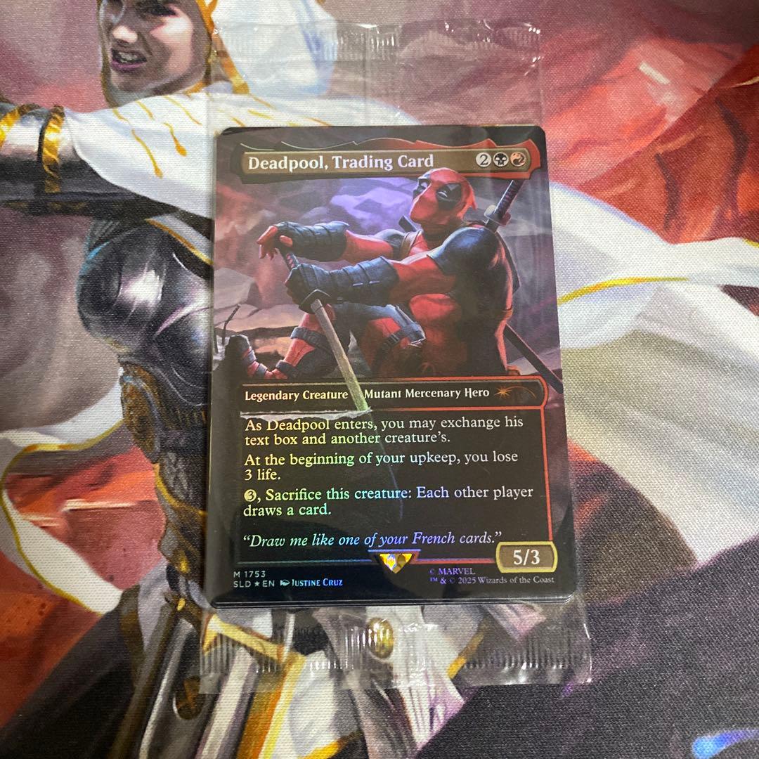 マジック：ザ・ギャザリング MTG SECRET LAIR Marvel's Deadpool foil