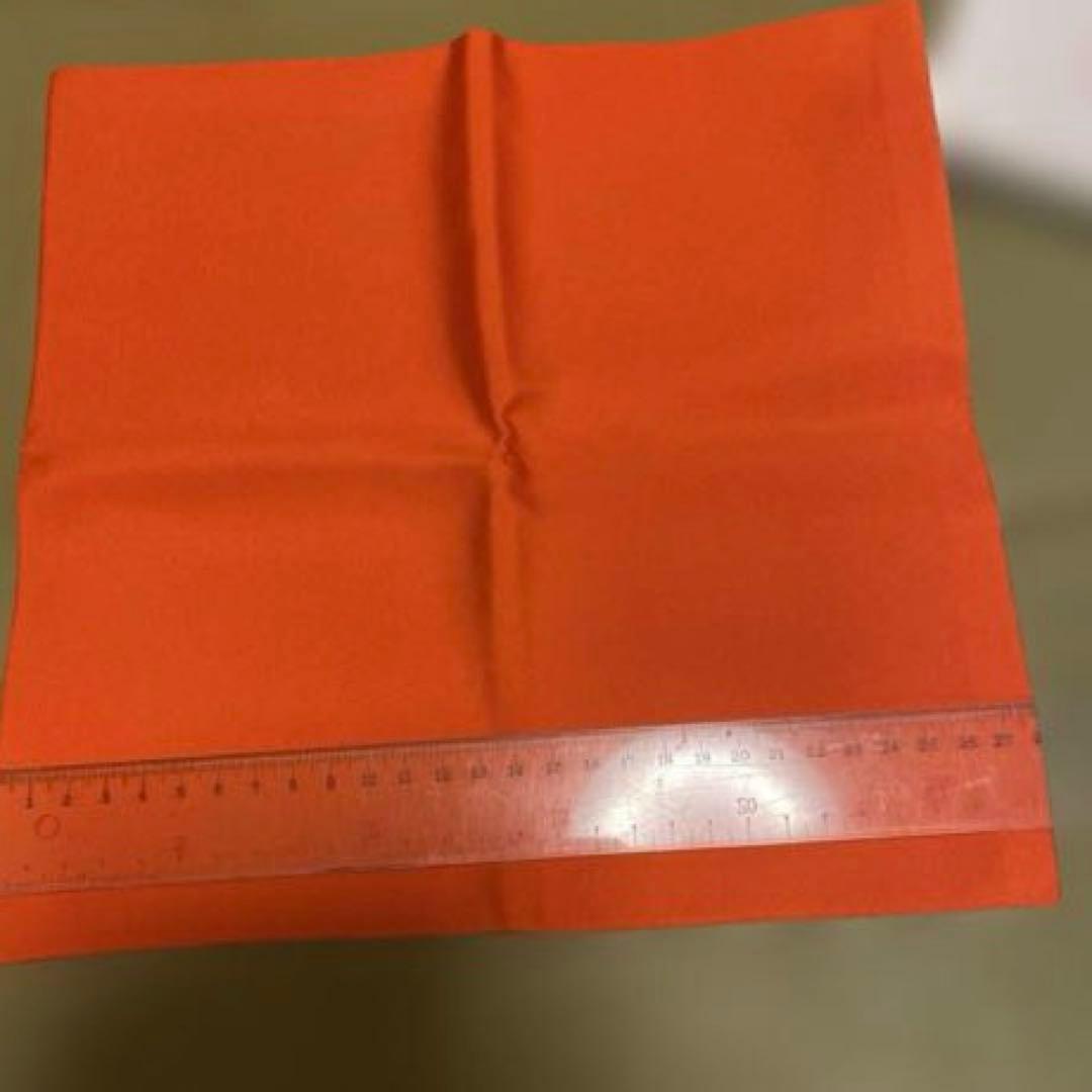 徳斎　ふくさ　帛紗　塩瀬地　極上　朱　表千家　シルク