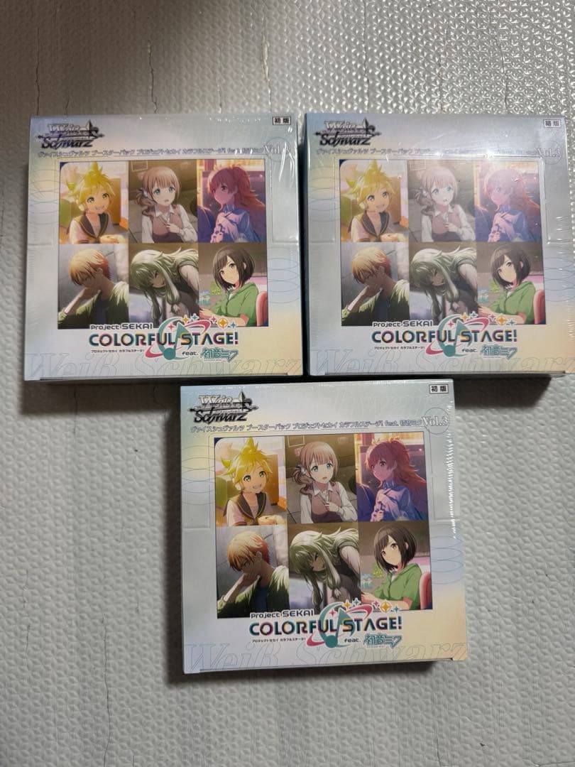 プロジェクトセカイ カラフルステージfeat初音ミク vol.3 3BOX
