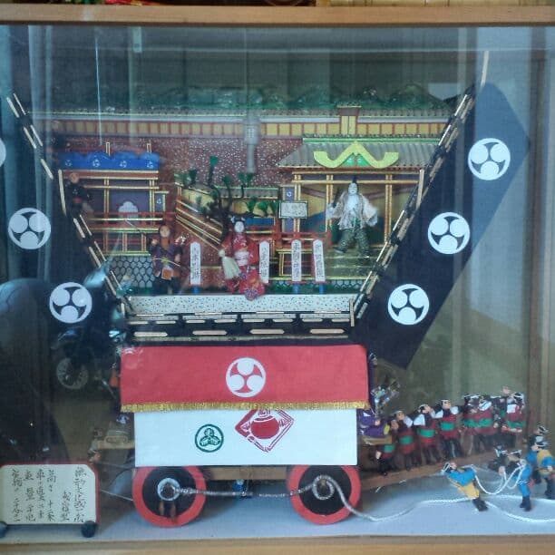 無形文化財でか山　曳山模型