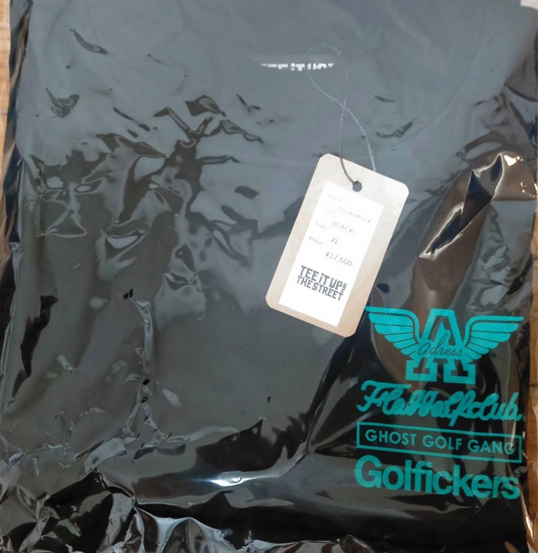 新品 限定コラボ ゴルフィッカーズ モックネック 長袖 ゴルフウェア L サイズ