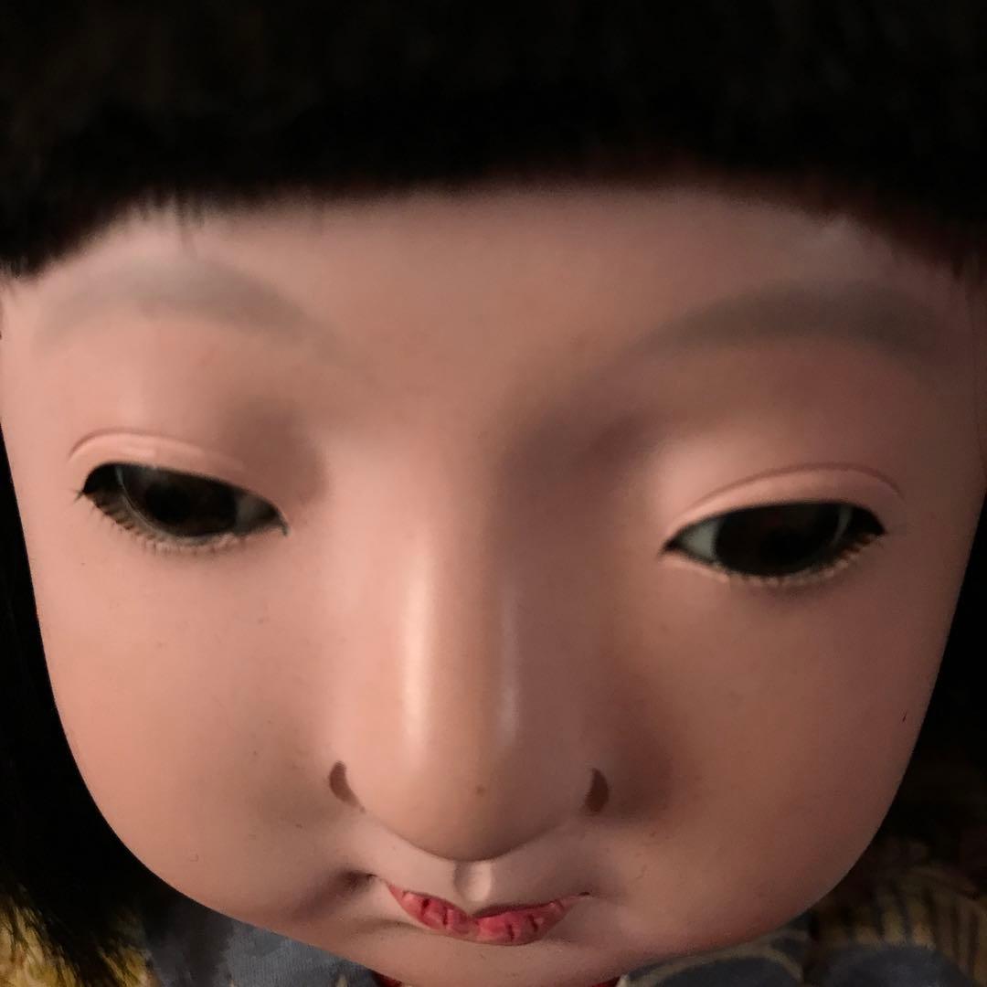 市松人形　春水　12号　昭和初期　鳴きます