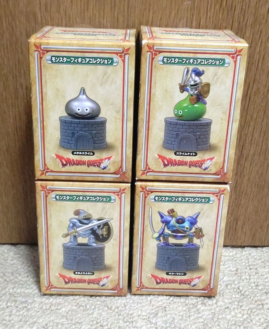 レア！全4種ドラクエモンスターフィギュアコレクション ～登場!メタルスライム編～