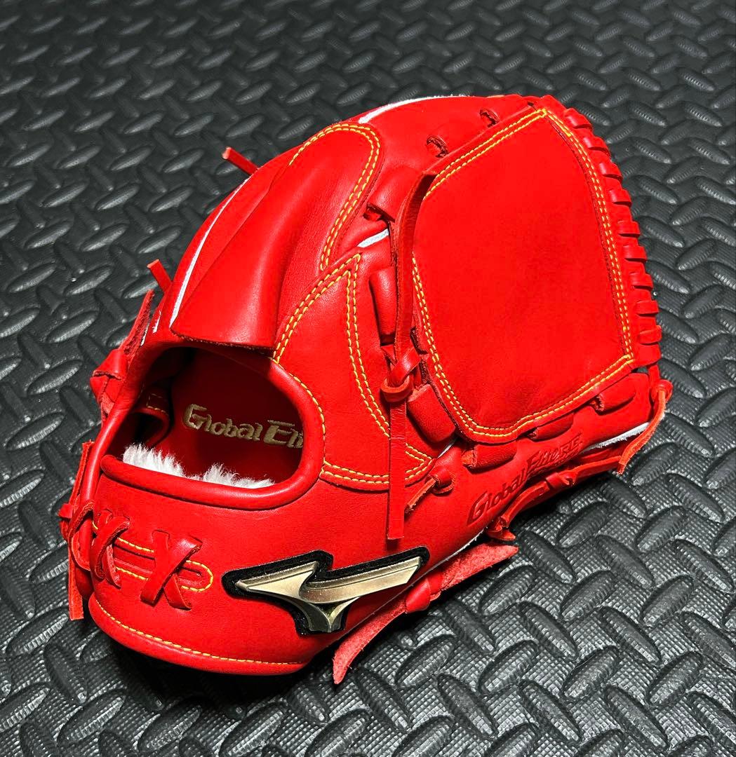 ミズノ グローバルエリート 少年軟式 投手用 ピッチャー用 グローブ 宮城モデル