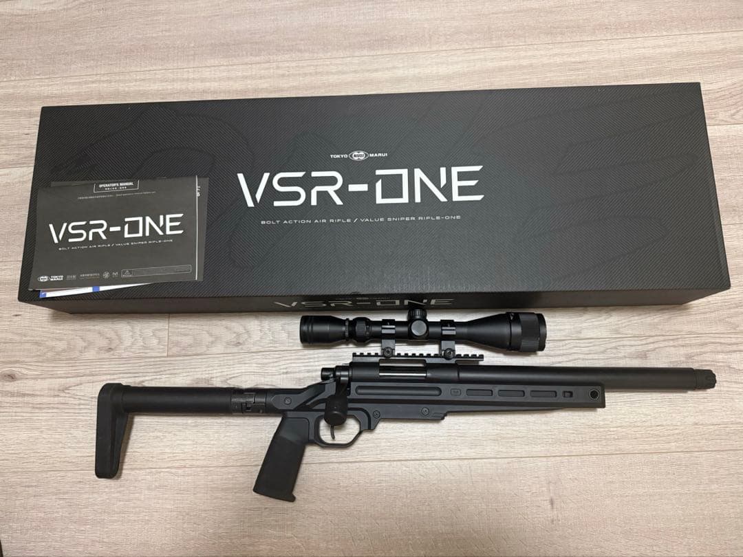 VSR-ONE エアコッキングガン マルイ純正スコープ付き