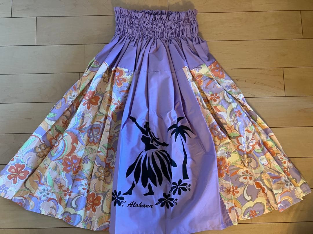 フラダンス パウスカート・ハワイアンバッグセット