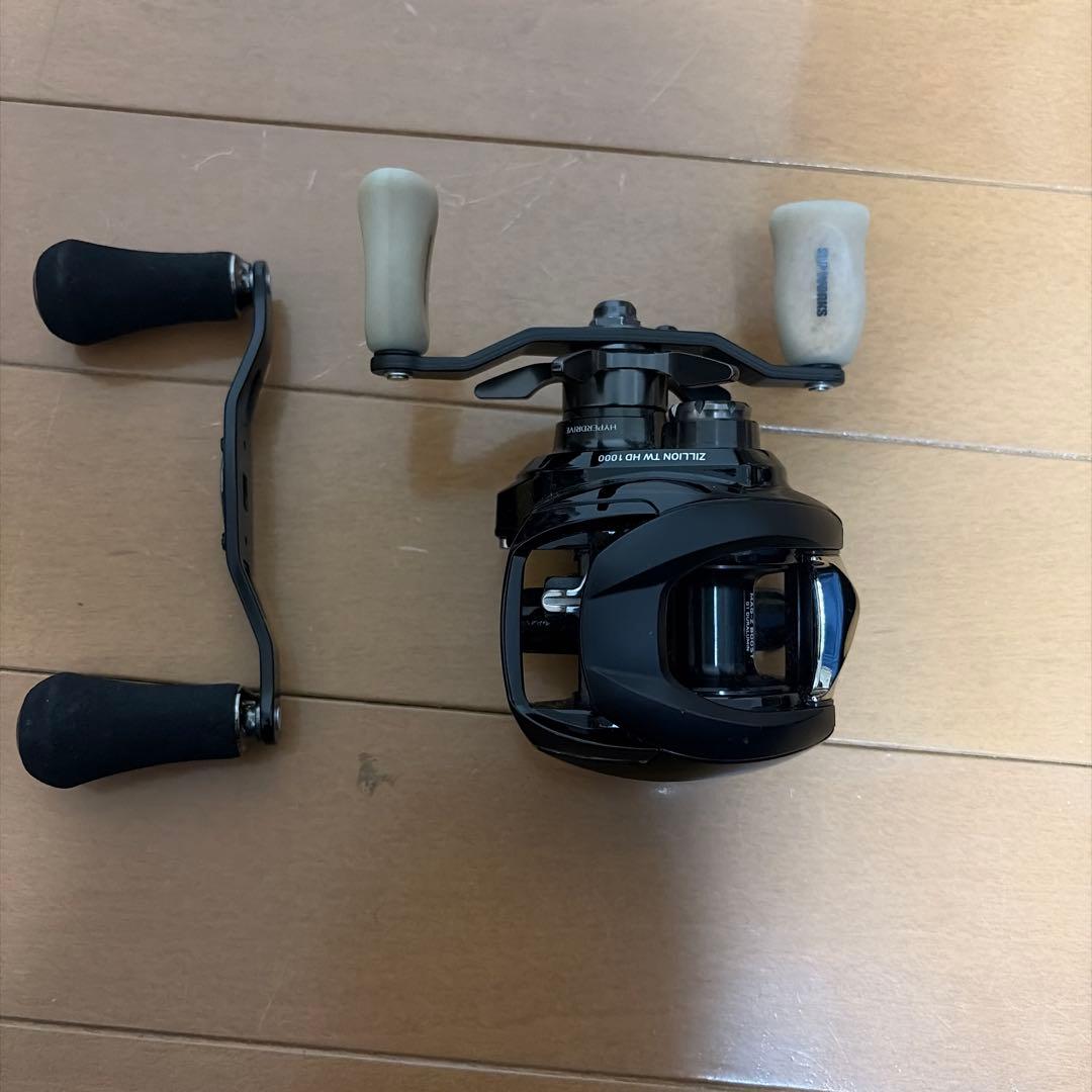 ジリオンTW HD XGベイトリール SLP WORKSハンドル 右巻き