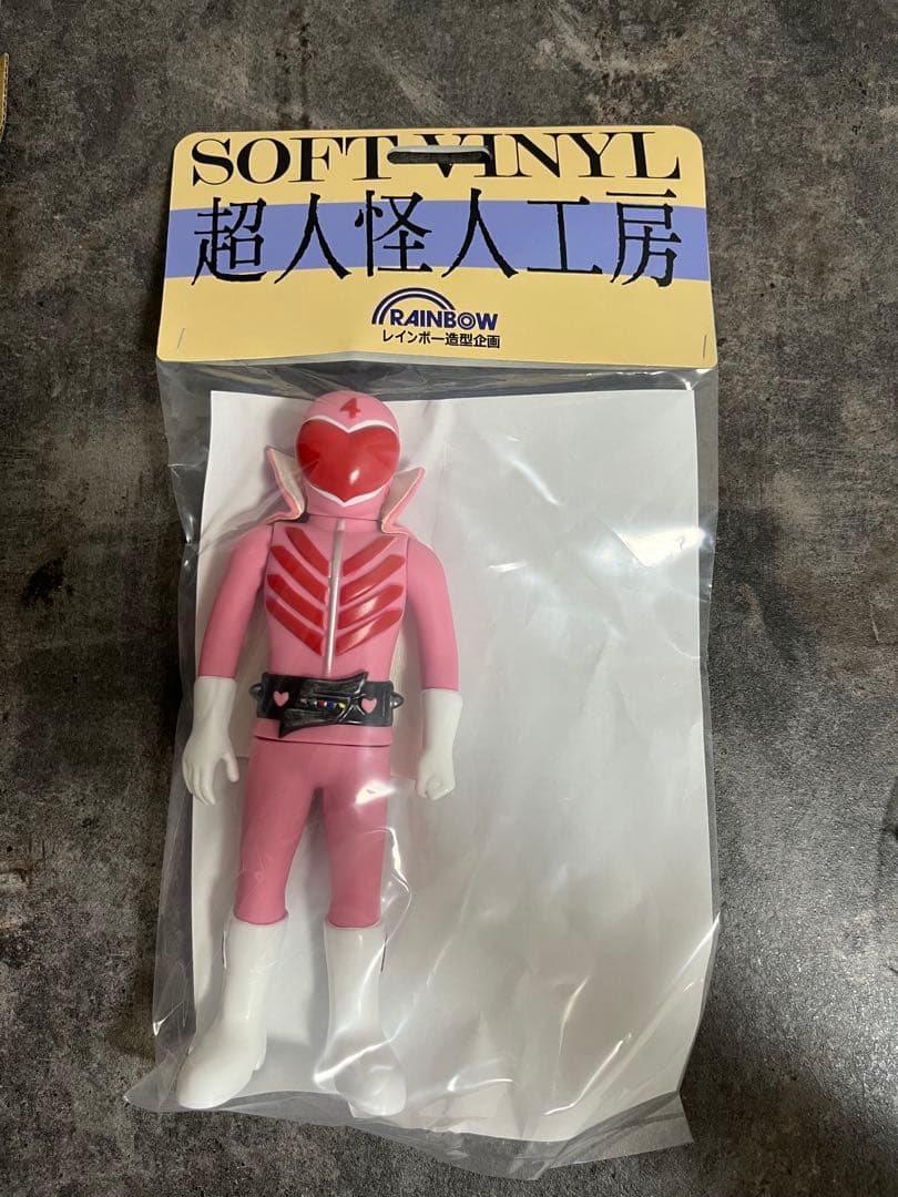 レインボー造型企画 モモレンジャー ソフビ フィギュア 秘密戦隊ゴレンジャー