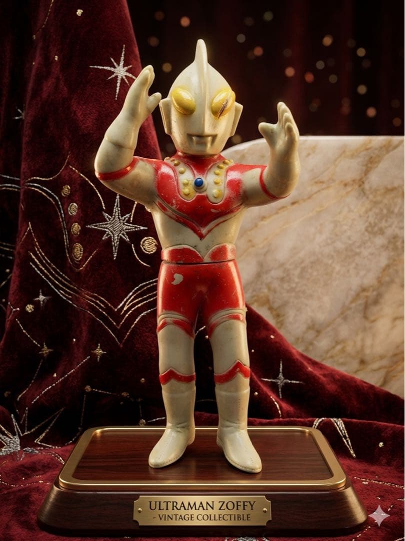 【当時物】ブルマァク ゾフィー ミニソフビ ウルトラマン 昭和レトロ