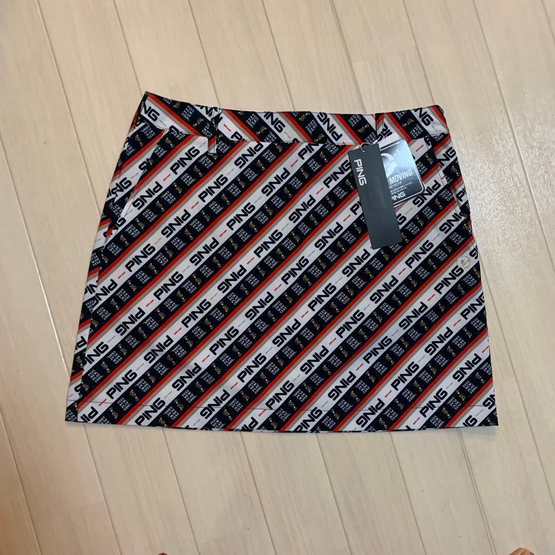 3点！新品■30,250円【ピン】レディース　ウェア、スカート、レギンス　L