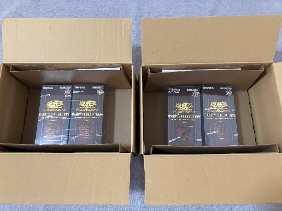 遊戯王OCG レアリティコレクション　25th 4box