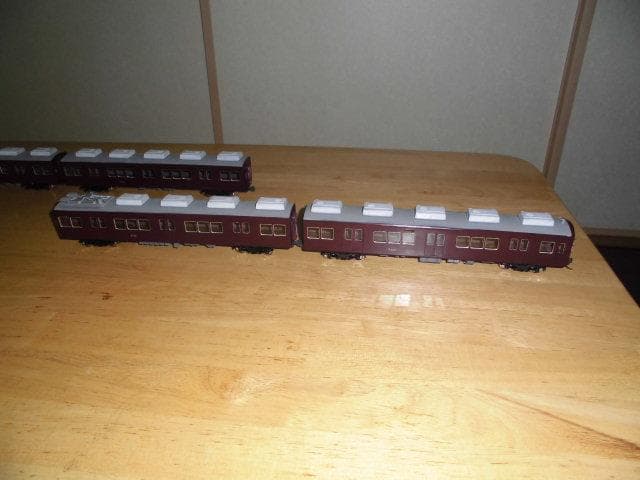 鉄道模型　HOゲージ　阪急4両　ジャンク