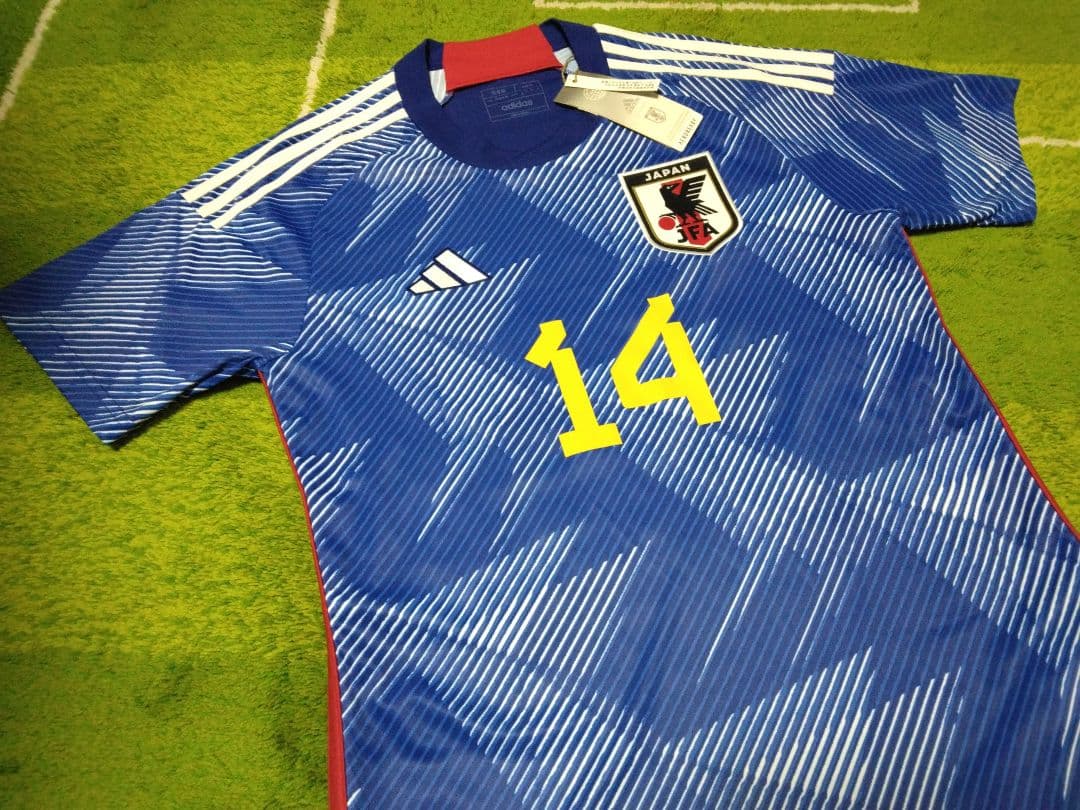 adidas 日本代表 伊東純也選手 ユニフォーム 14番