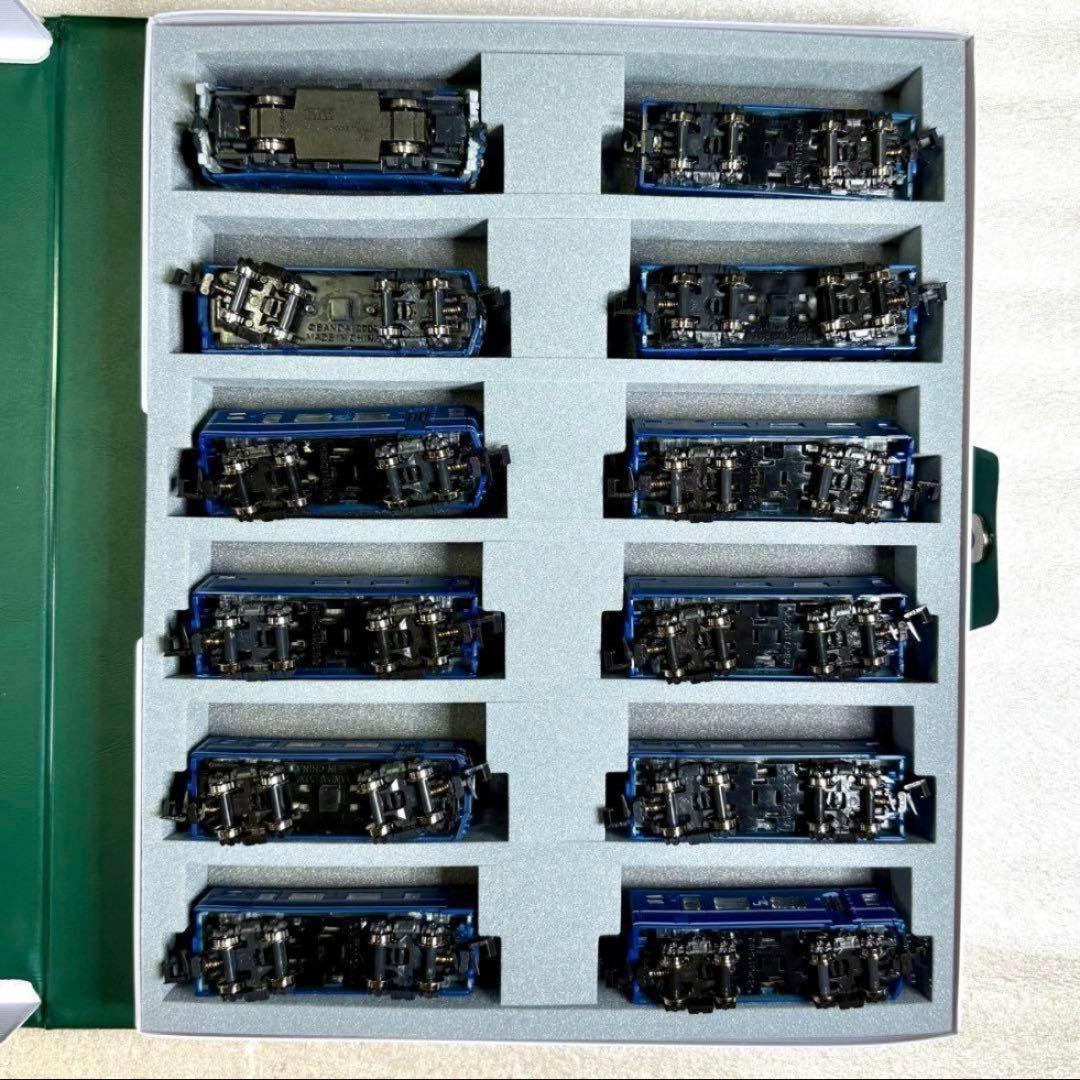 Bトレイン 24系あけぼの11両フル編成＋EF64-1000 N化 機関車動力化