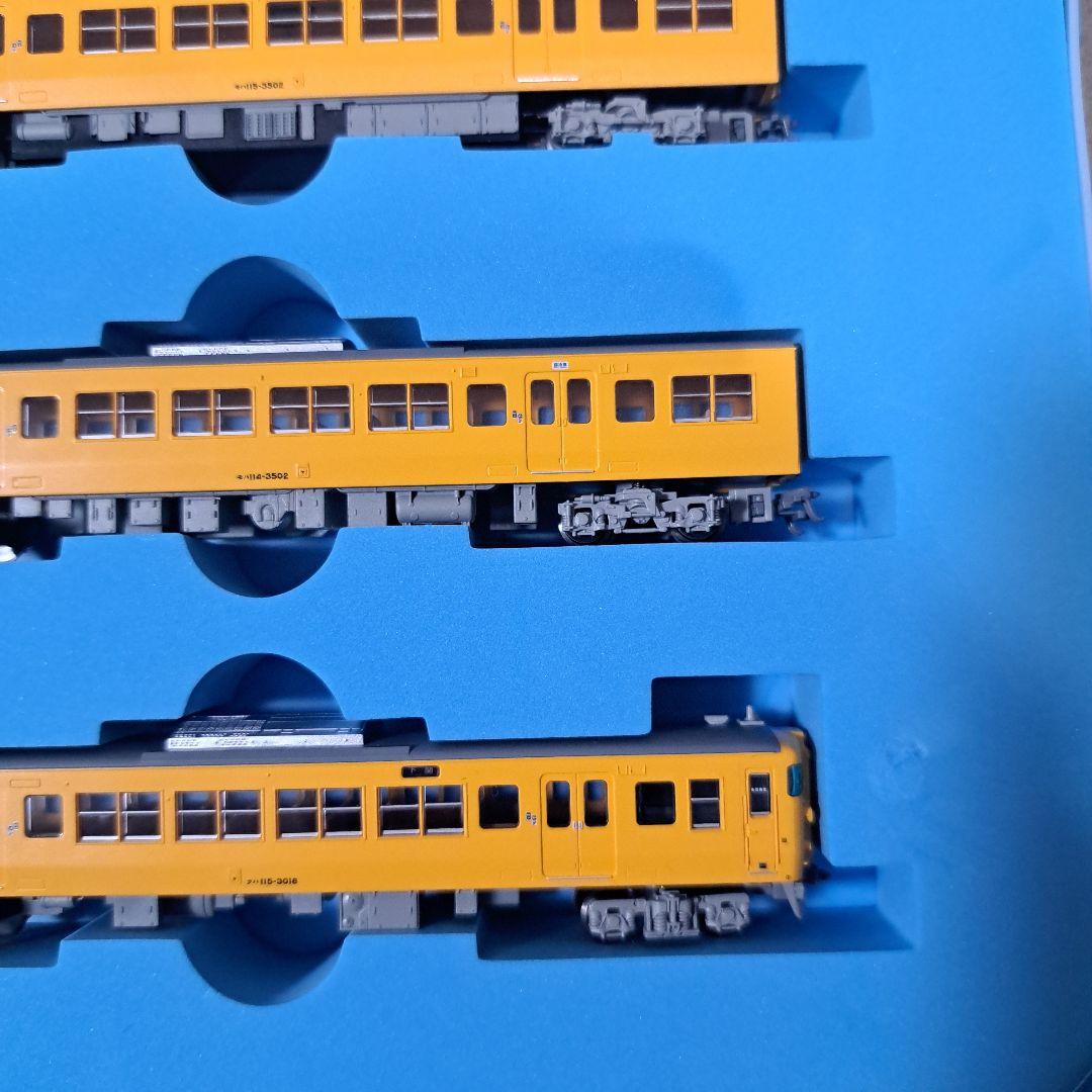 マイクロエース　115系3000+3500番台クーラー交換車濃黄色