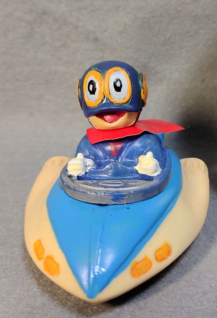 昭和レトロ 当時物 パーマン UFO 宇宙船 ソフビ貯金箱 パチ無版権カスタム