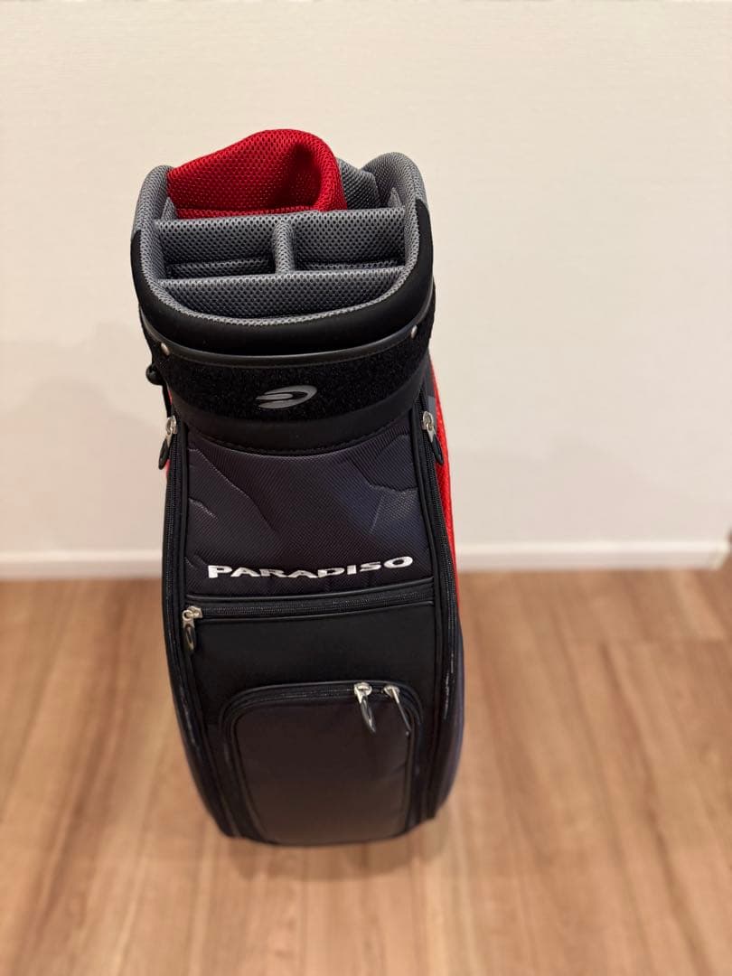新品未使用　ブリヂストン　パラディーゾ　ゴルフバッグ　ブラック　フードなし