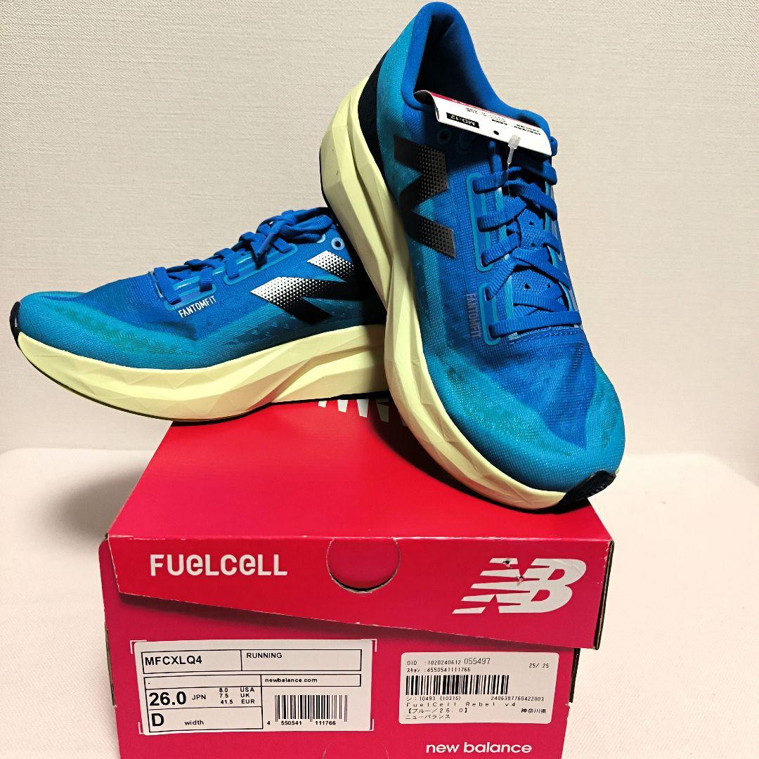 ニューバランス ランニングS FuelCell Rebel v4 26.0cm